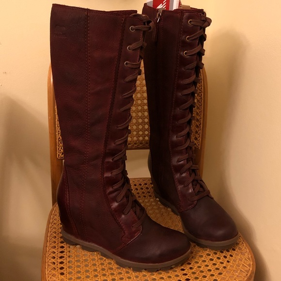 sorel joan of arctic wedge tall